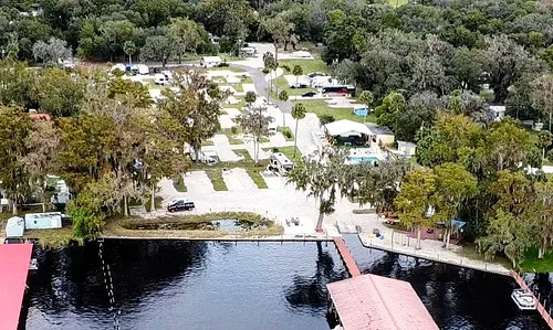 Fishing on the St. Johns River at Port Cove RV Resort